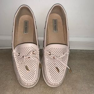 Steve Madden Boater Shoes in Nude
